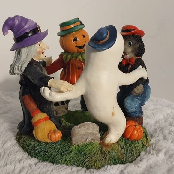 Jaimy Halloween Tea Candle Holder Figurine - Picture 3 of 10